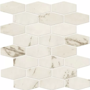 Palazzo White Hexagon - porcelain tile